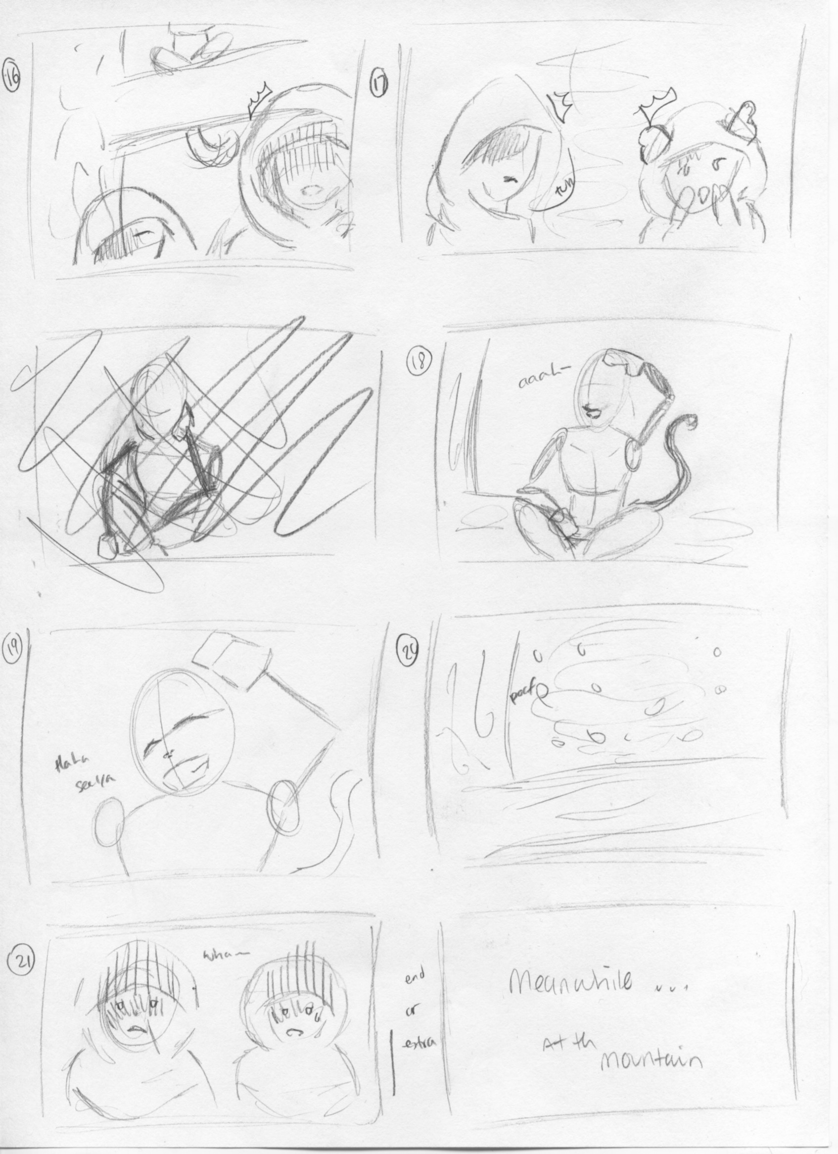 Escape project part 5: Animatics idea – Natalie Kusi-Aidoo Animation